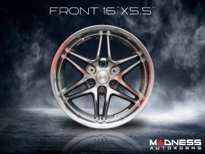 smart fortwo Custom Wheels - 451 Model - MB VII Replica - Set of 4 - 16"/ 17"